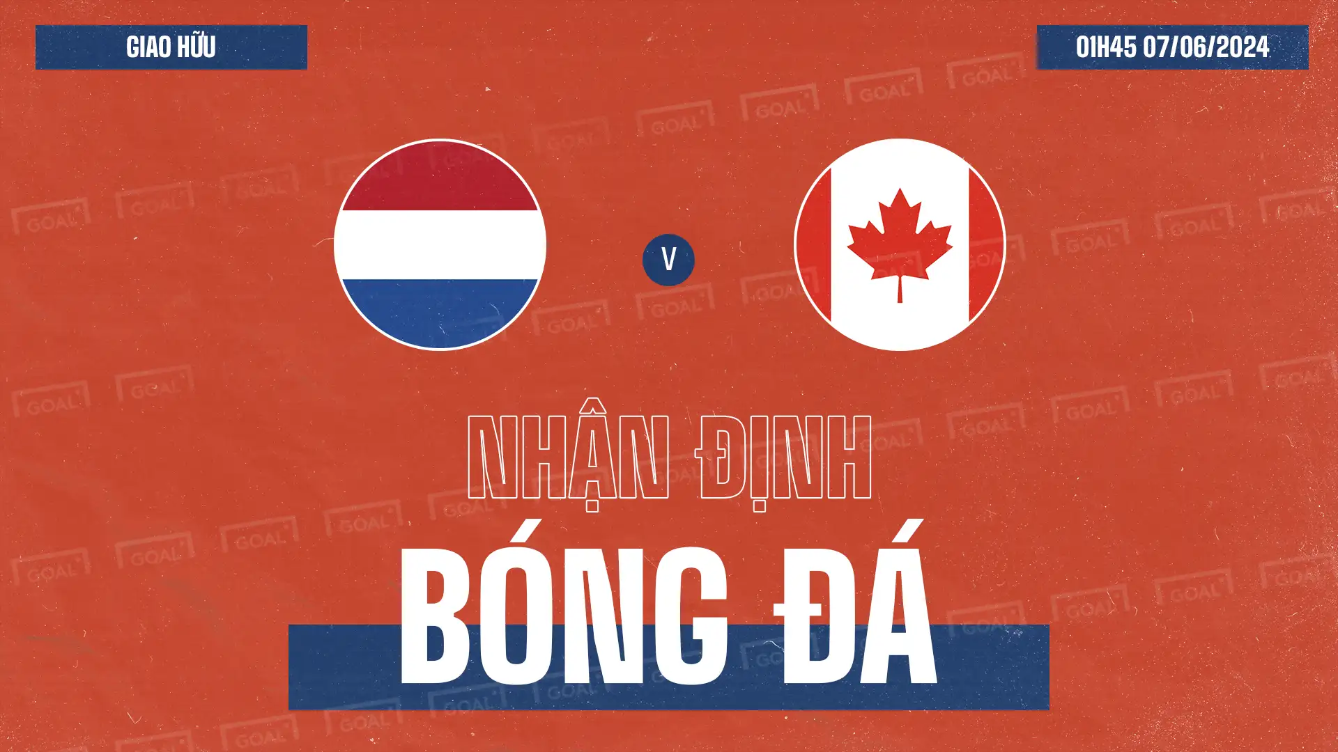 giao hữu quốc tế giữa Hà Lan vs Canada